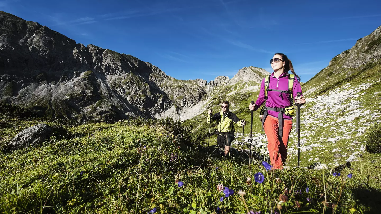 Young couple hiking at Niedere Tauer in meadow with wildflowers
548307225
walking, leisure, together, Travel, Meadow, Alpine Meadow, landscape, mountainscape, mountain, summit, sky, blue sky, mountain range, sunshine, sunlight, outdoor, day, hiking, hiker, female hiker, casual clothing, idyllic, togetherness, love of nature, Altenmarkt-Zauchensee, rural scene, Recreational Pursuit, Low Tauern, Nordic Walking Pole, nature, people, Adults, woman, young women, man, young man, two people, young adult, 25-29 years, caucasian appearance, couple, adult couple, young couple, heterosexual couple, Alps, Austria, Salzburg State