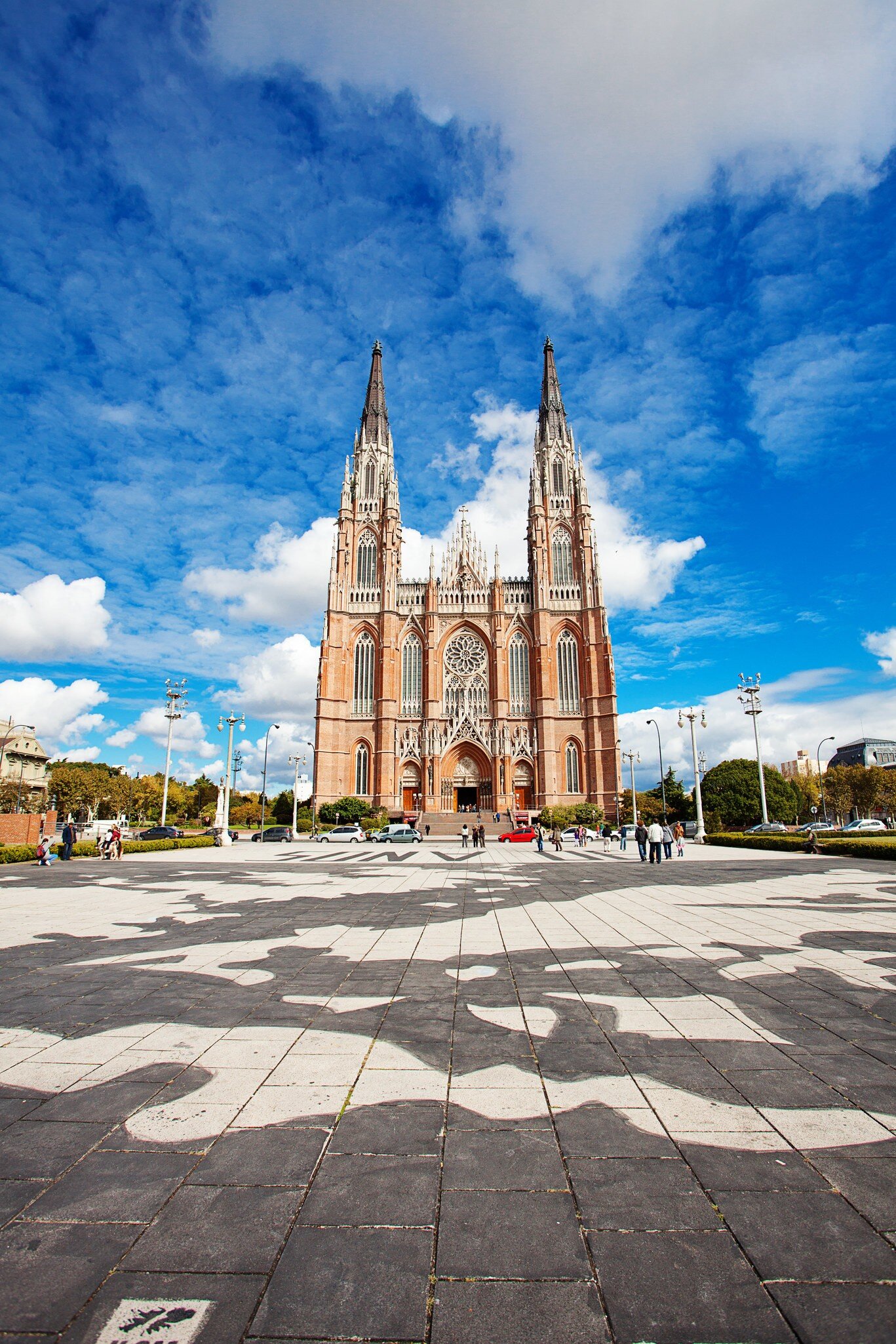 The Cathedral in the city of La Plata, Argentina.