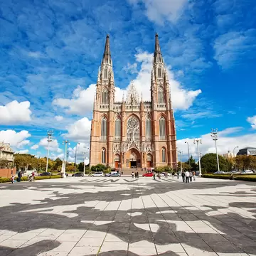 The Cathedral in the city of La Plata, Argentina.