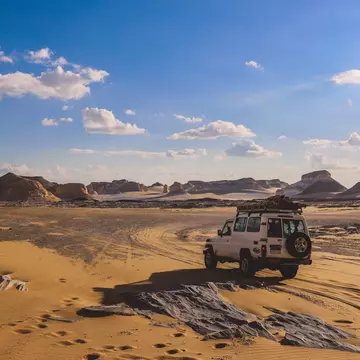 Egypt's national parks protect marine marvels and dramatic desert landscapes. Dave Primov/Shutterstock