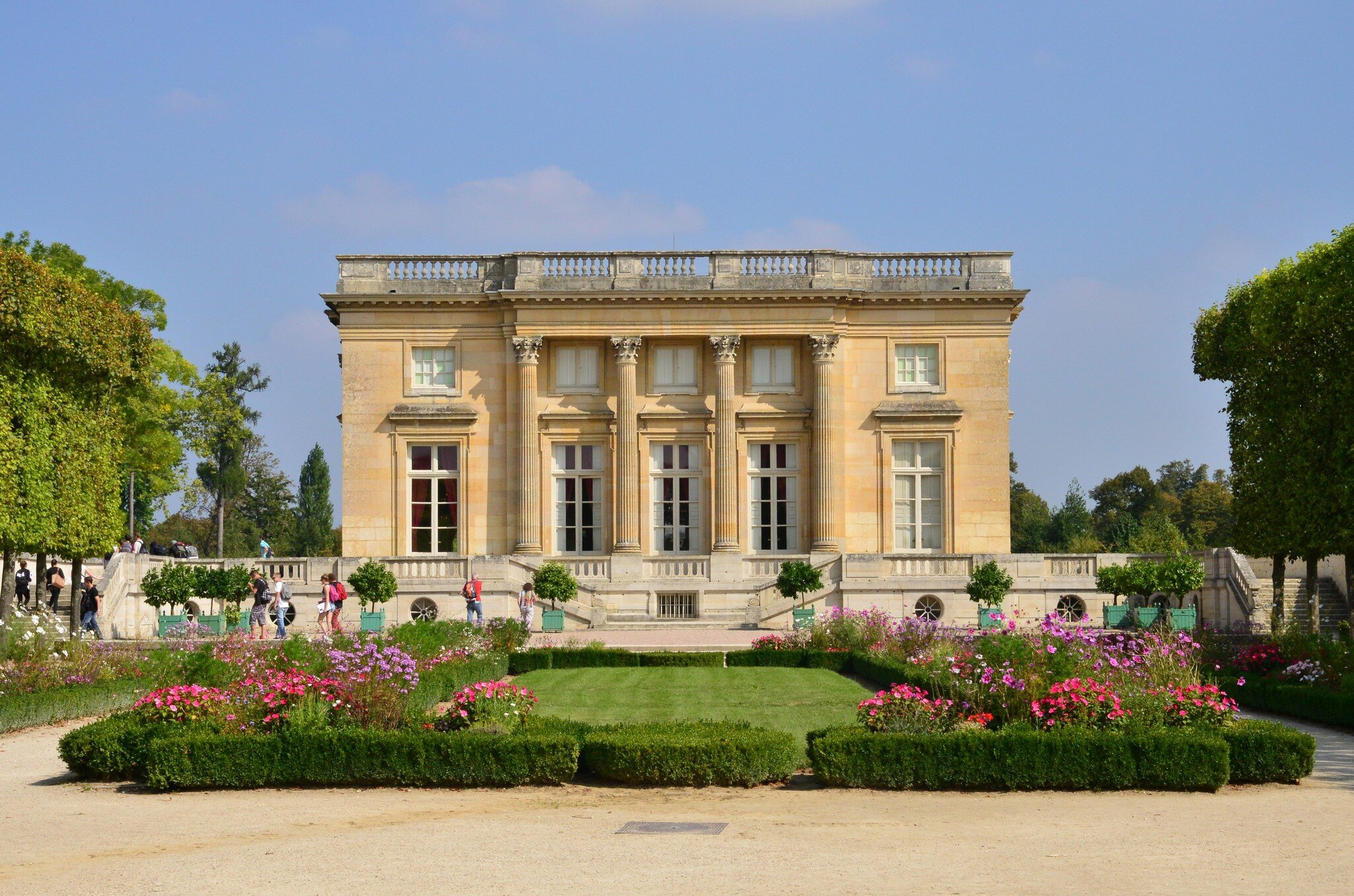 France, the Petit Trianon in the parc of Versailles Palace; Shutterstock ID 231615376;