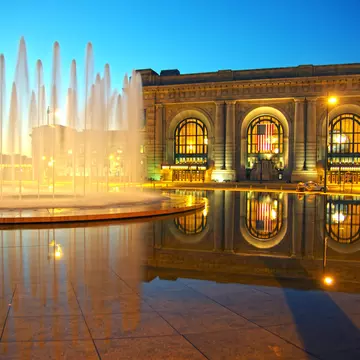 Union Station is just one of the places to find fountains and more in Kansas City. snipes213/Getty Images