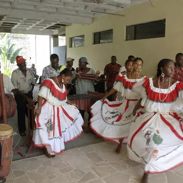 Marimba is the popular dance of the town
168823736