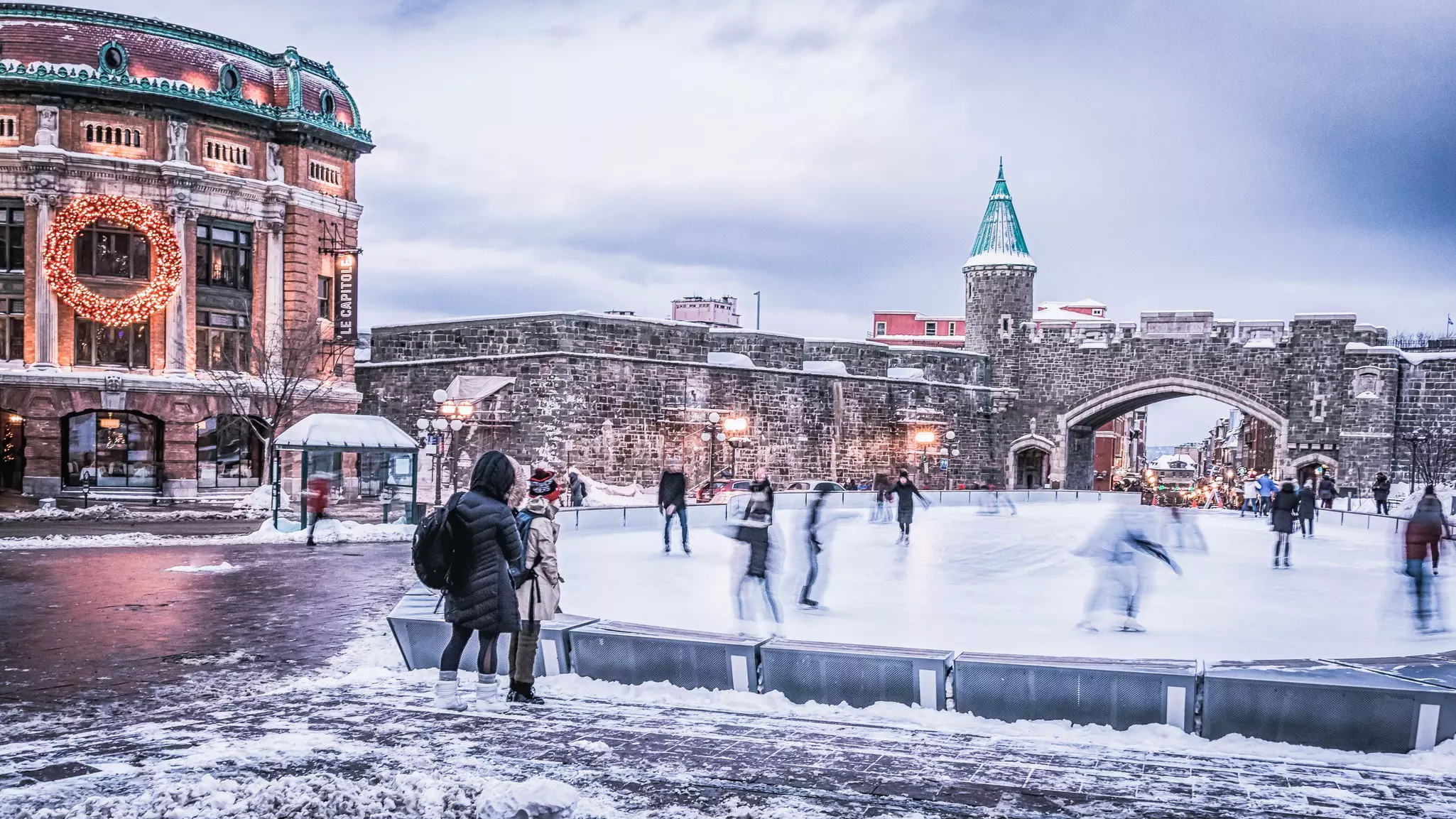 Winter is a magical time to visit Québec City and it's more affordable compared to summer © Vicky Gosselin / Getty Images