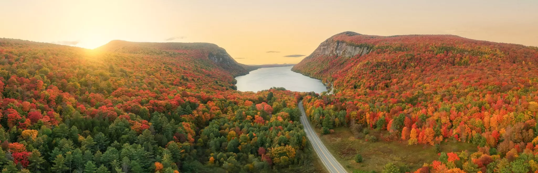 Lake Willoughby in Autumn, Vermont