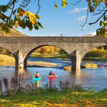 Not all outdoor adventures demand adrenaline, try a tranquil canoe on the River Wye. Billy Stock/Shutterstock
