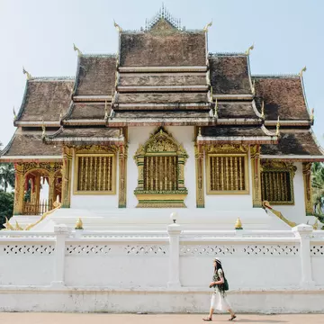 Wat Ho Pha Bang in Luang Prabang, Laos. Boyloso/Shutterstock