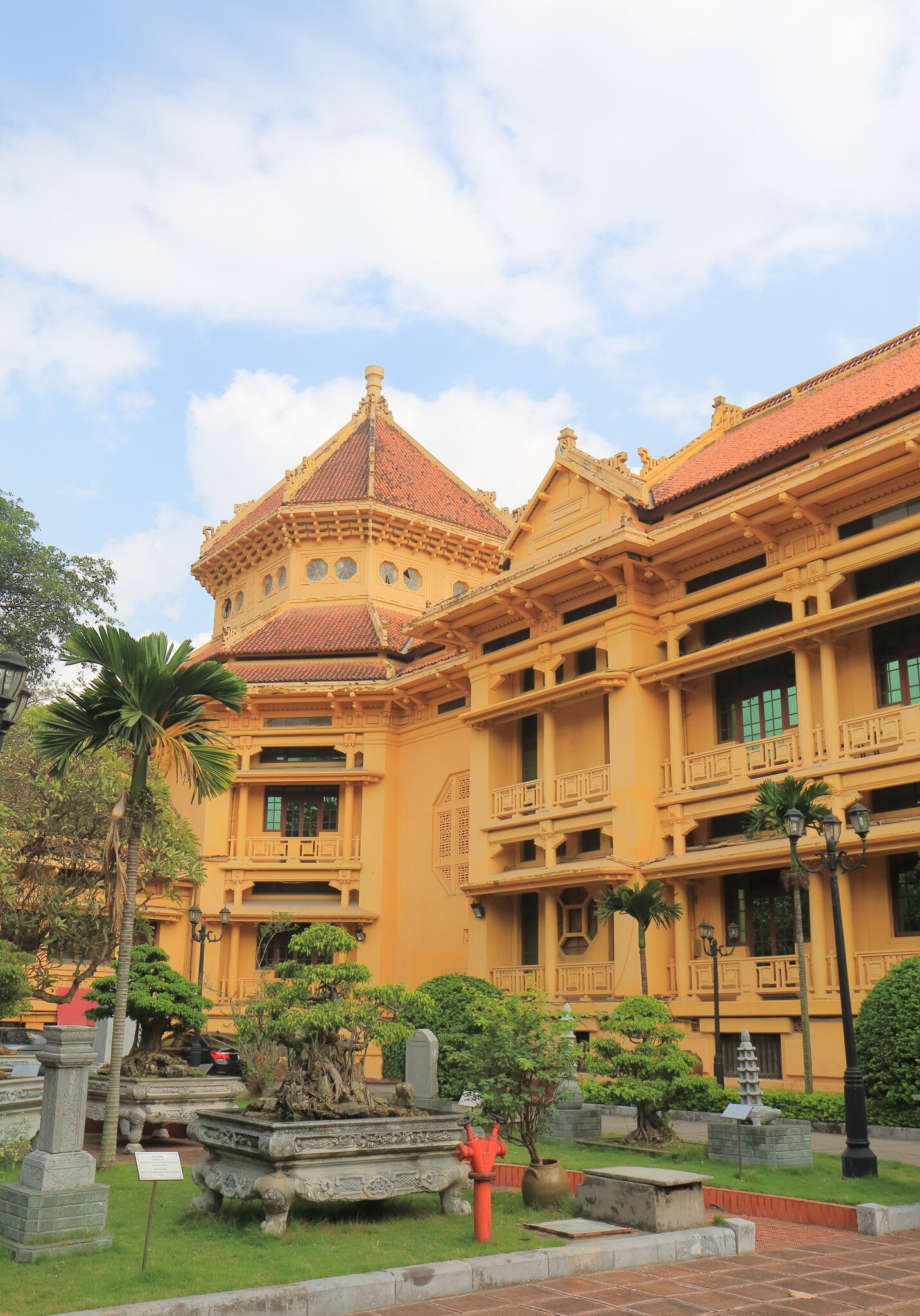 Vietnam National Museum of History in Hanoi, Vietnam.