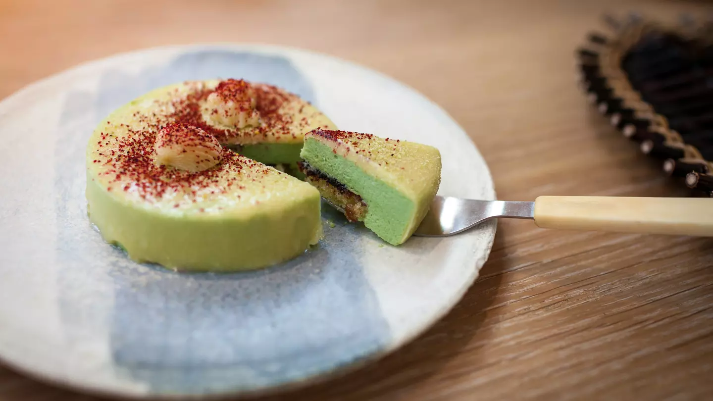 René Redzepi has gained worldwide acclaim for his menu of seasonal, foraged, New Nordic innovations at noma, like this plankton cake © Salvador Maniquiz / Shutterstock