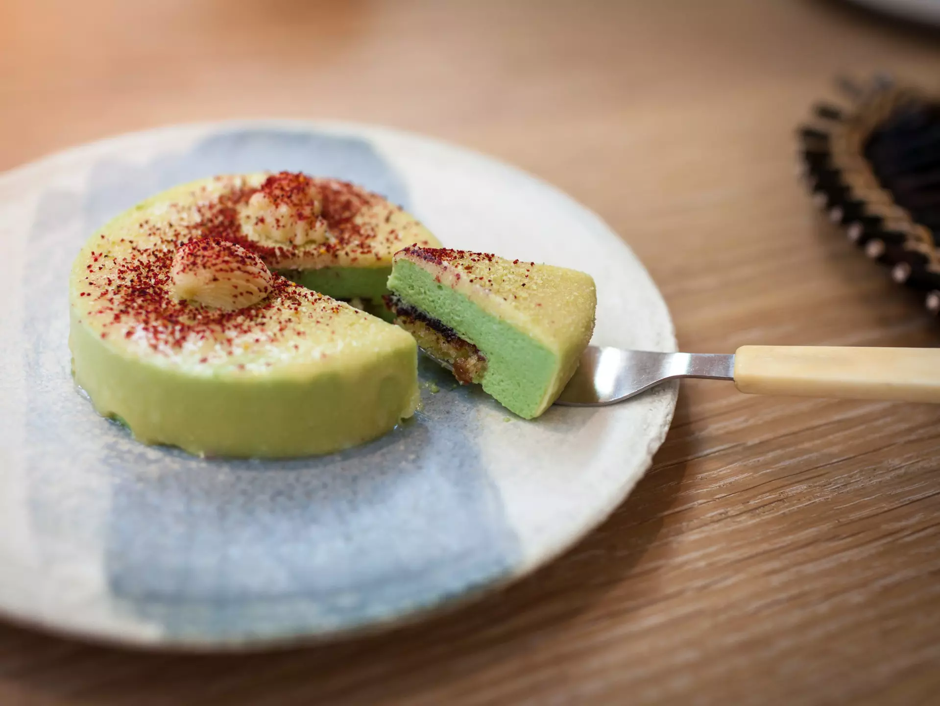 René Redzepi has gained worldwide acclaim for his menu of seasonal, foraged, New Nordic innovations at noma, like this plankton cake © Salvador Maniquiz / Shutterstock