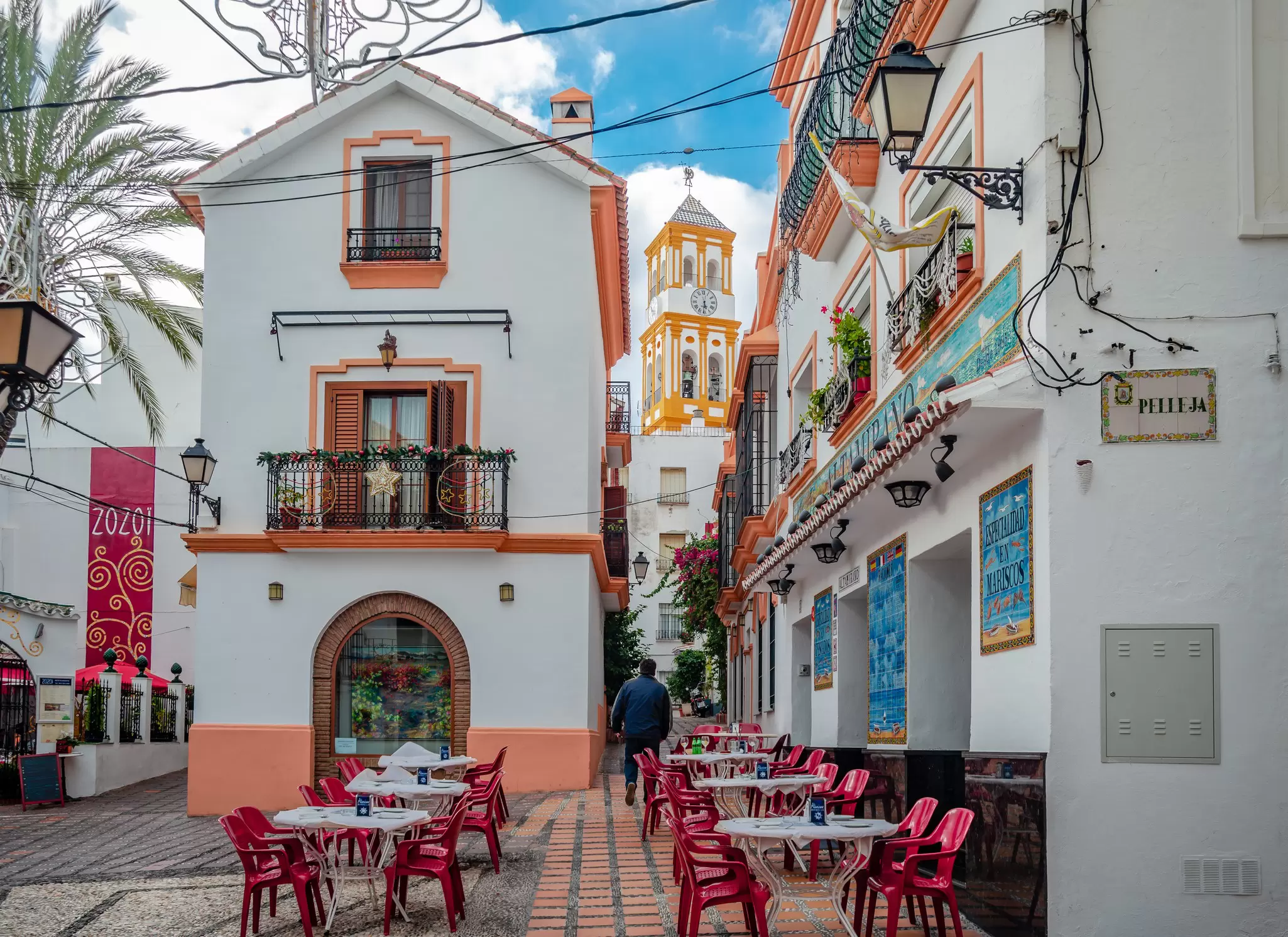 Plaza Altamirano in Marbella, Spain. Apostolos Giontzis/Getty Images