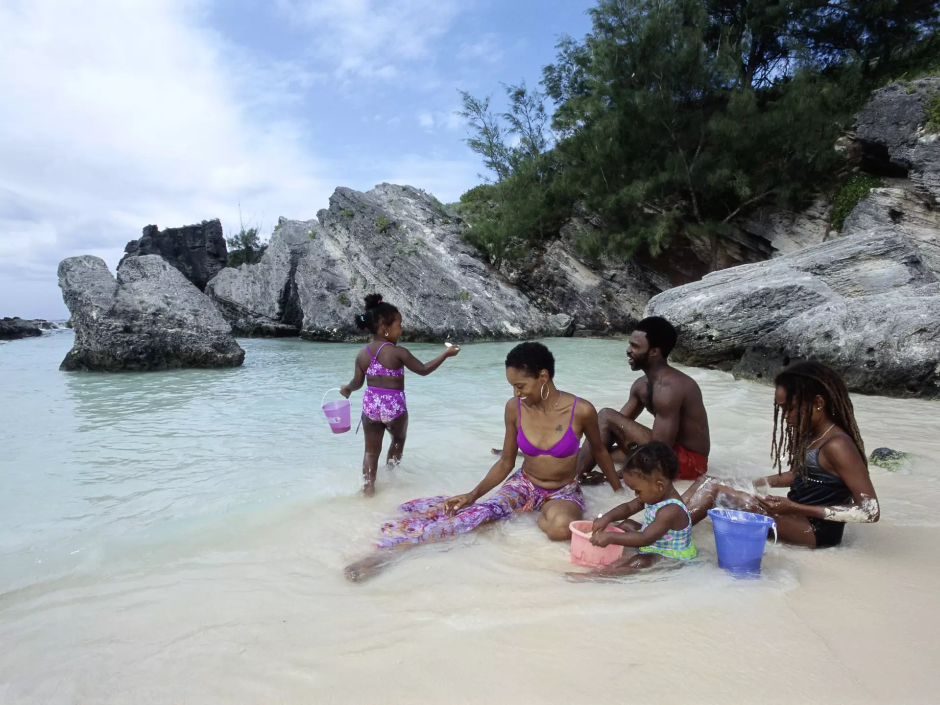 Bermuda's pink-sand beaches are as beautiful as advertised. Alison Wright/Getty Images