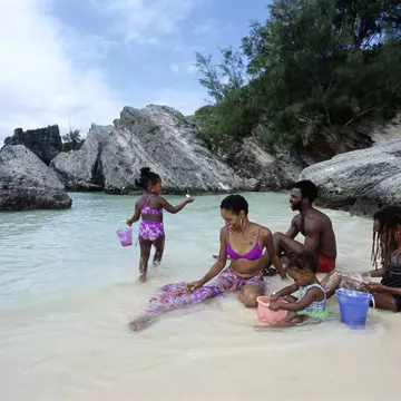 Bermuda's pink-sand beaches are as beautiful as advertised. Alison Wright/Getty Images