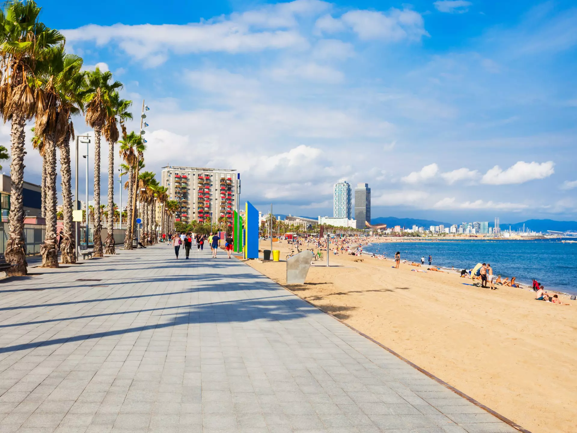 Playa de la Barceloneta city beach in the centre of Barcelona city, Catalonia region of Spain
943739984
seafront