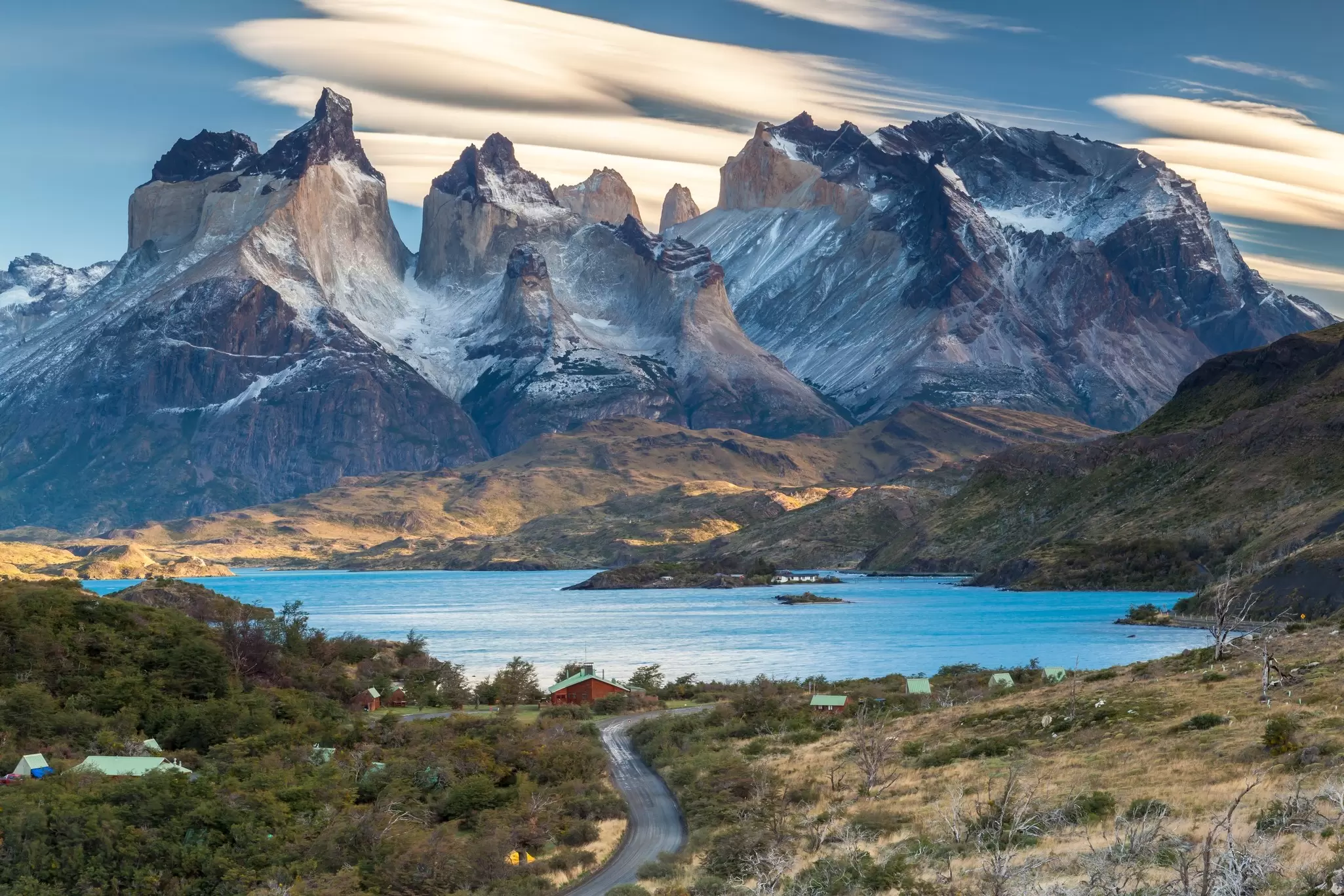 The towering peaks in Torres Del Paine National Park. NOWAK LUKASZ/Shutterstock