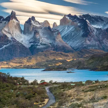 The towering peaks in Torres Del Paine National Park. NOWAK LUKASZ/Shutterstock