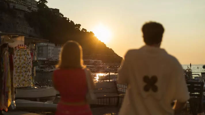 Sorrento at sunset