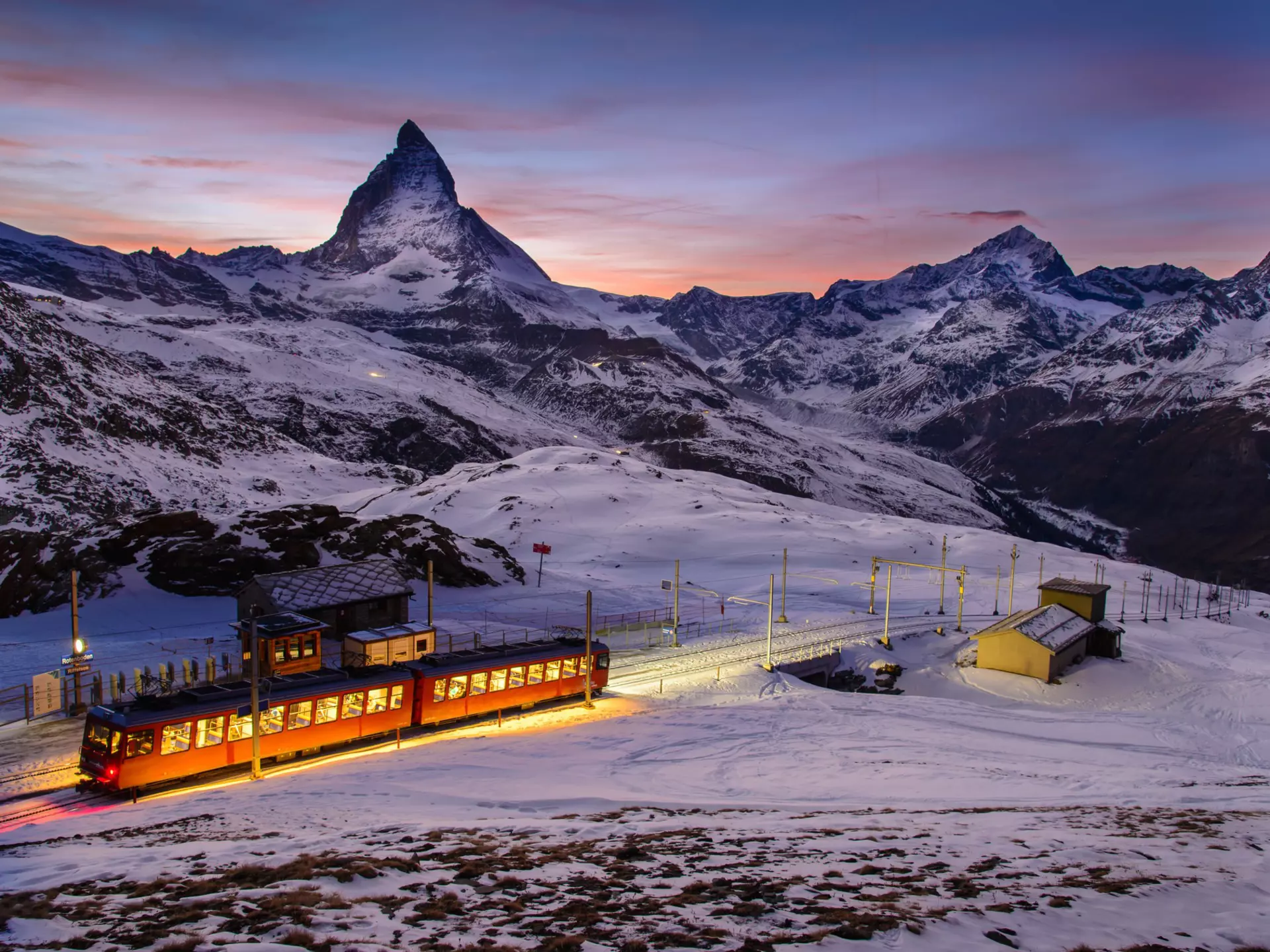 The Gornergrat Railway, Switzerland. Suphanat Wongsanuphat/Getty Images