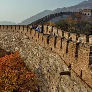 515287321
Atumn; Autumn; Beijing; International Landmark; Surrounding Wall; The Past; Tourist; Capital Cities; Change; China; China - East Asia; Chinese Culture; Medium Group Of People; Monument; Mountain; Mountain Range; Mutianyu; Travel Destinations; UNESCO World Heritage Site; Color Image; Famous Place; Fortified Wall; Great Wall Of China; No People; Day; Historical Geopolitical Location; History; Horizontal; Outdoors; People; Photography; Security; Sky;
Great Wall of China, Mutianyu