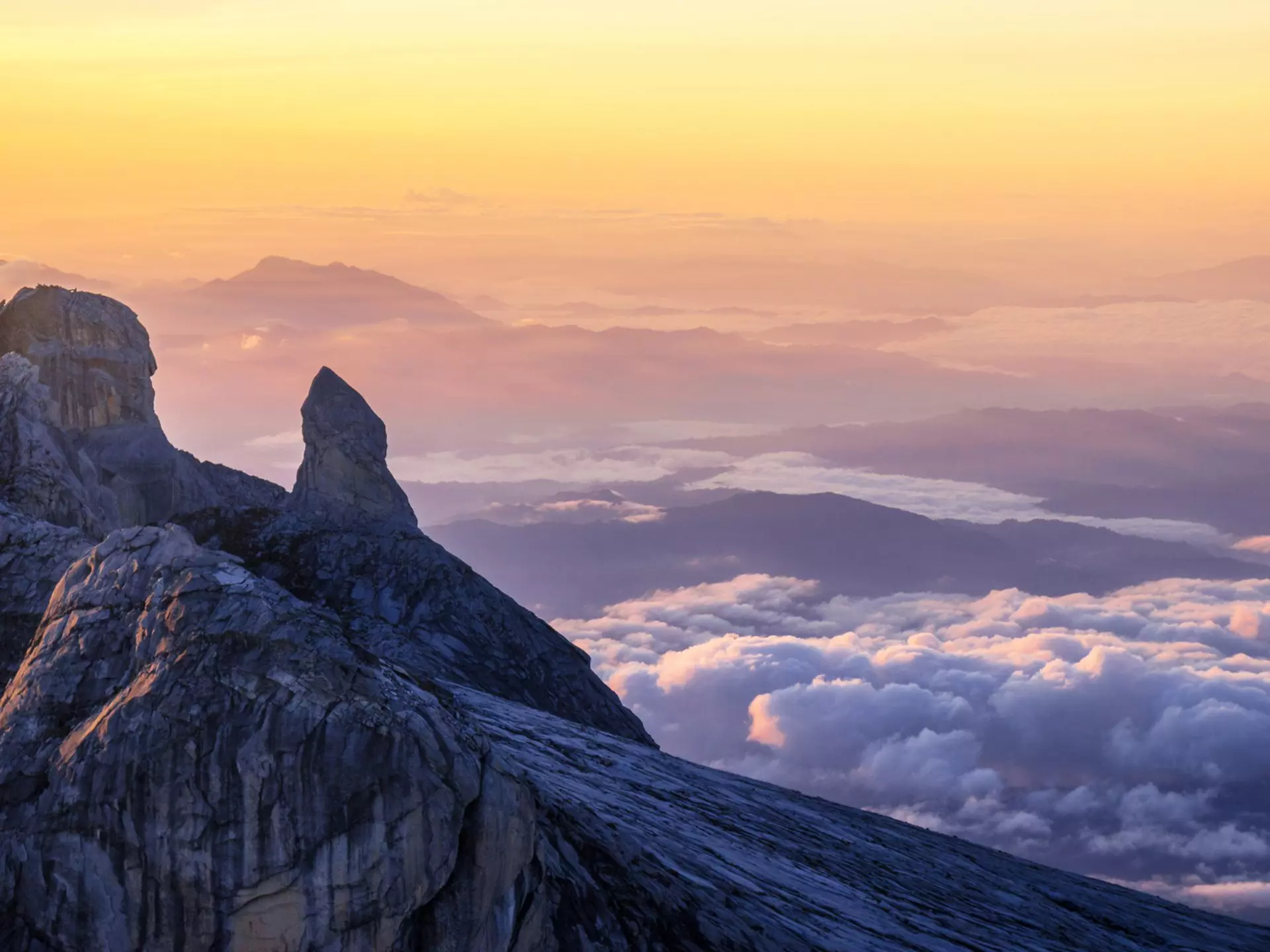 Mt Kinabalu is Malaysia's most famous hike. Pintai Suchachaisri/Getty Images