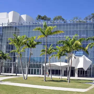 MIAMI BEACH - FLORIDA - USA, OCTOBER 30: the New World Center which opened in 2011 and was designed by architect Frank Gehry and acoustician Yasuhisa Toyota on october 30 2012 in Miami beach, Florida.