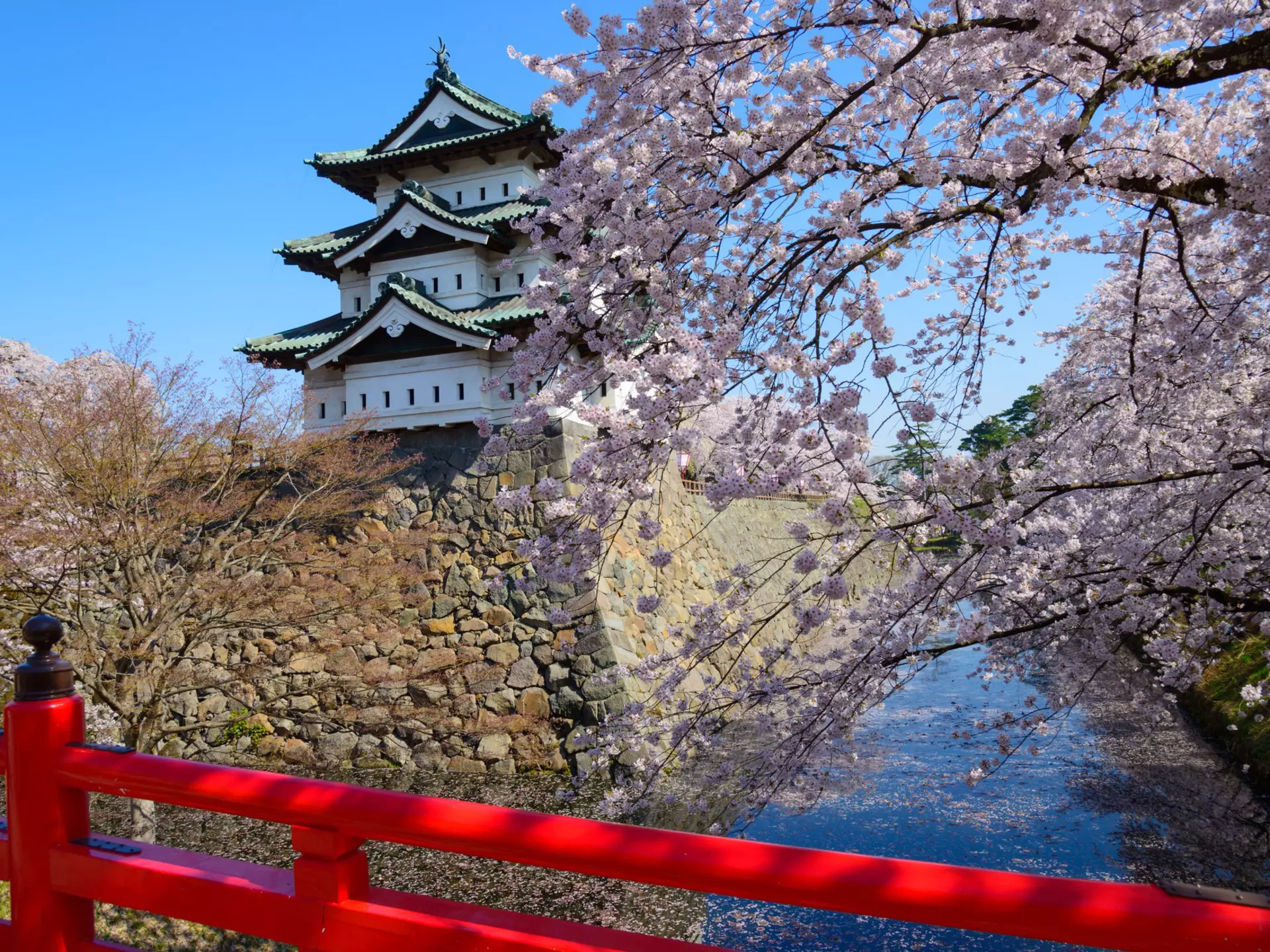 Hirosaki Castle Park. Scirocco340/Shutterstock