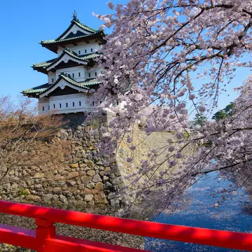 Hirosaki Castle Park. Scirocco340/Shutterstock
