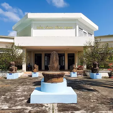 Outside view of Binh Dinh Museum in Quy Nhon City.