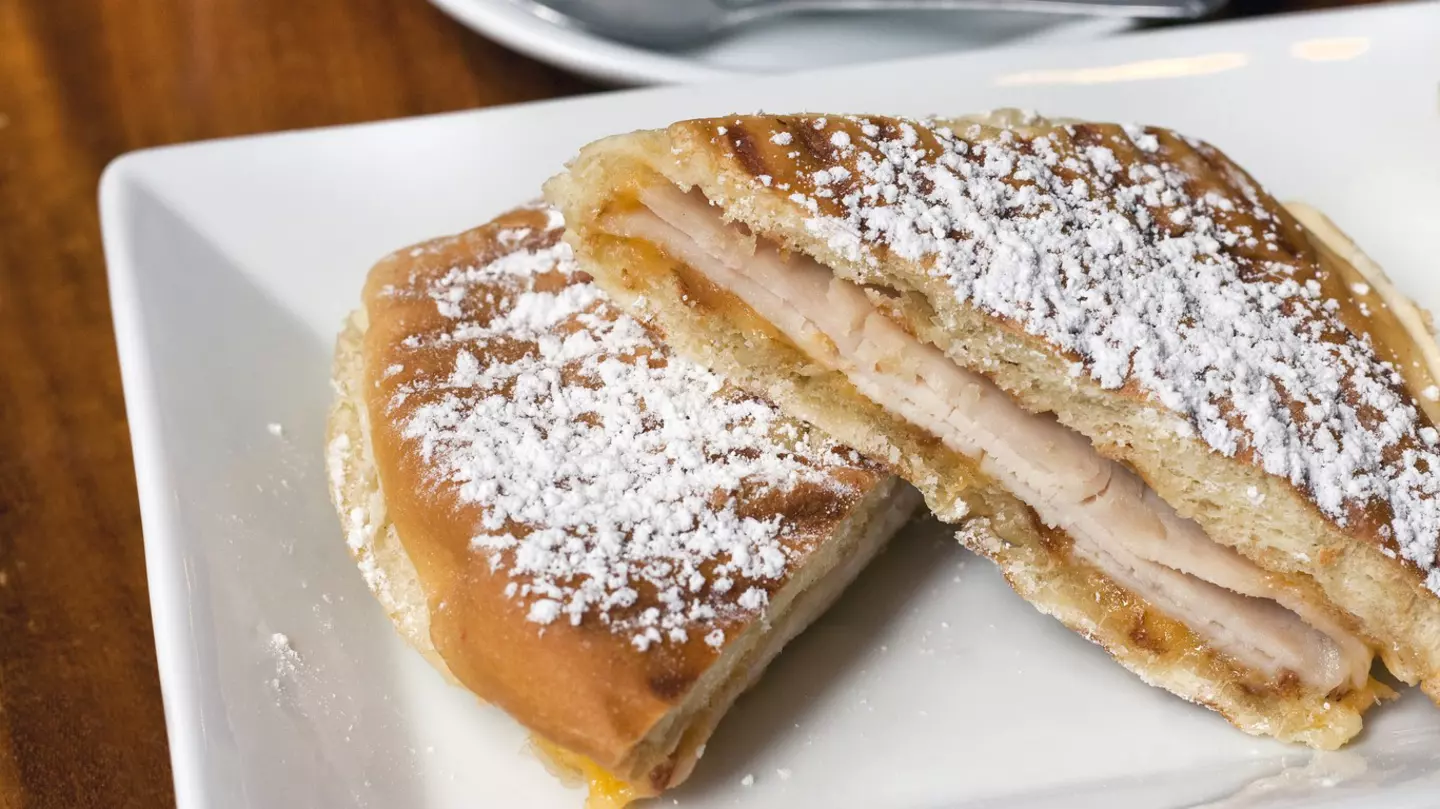 Mallorca in a cafe in Old San Juan, Puerto Rico