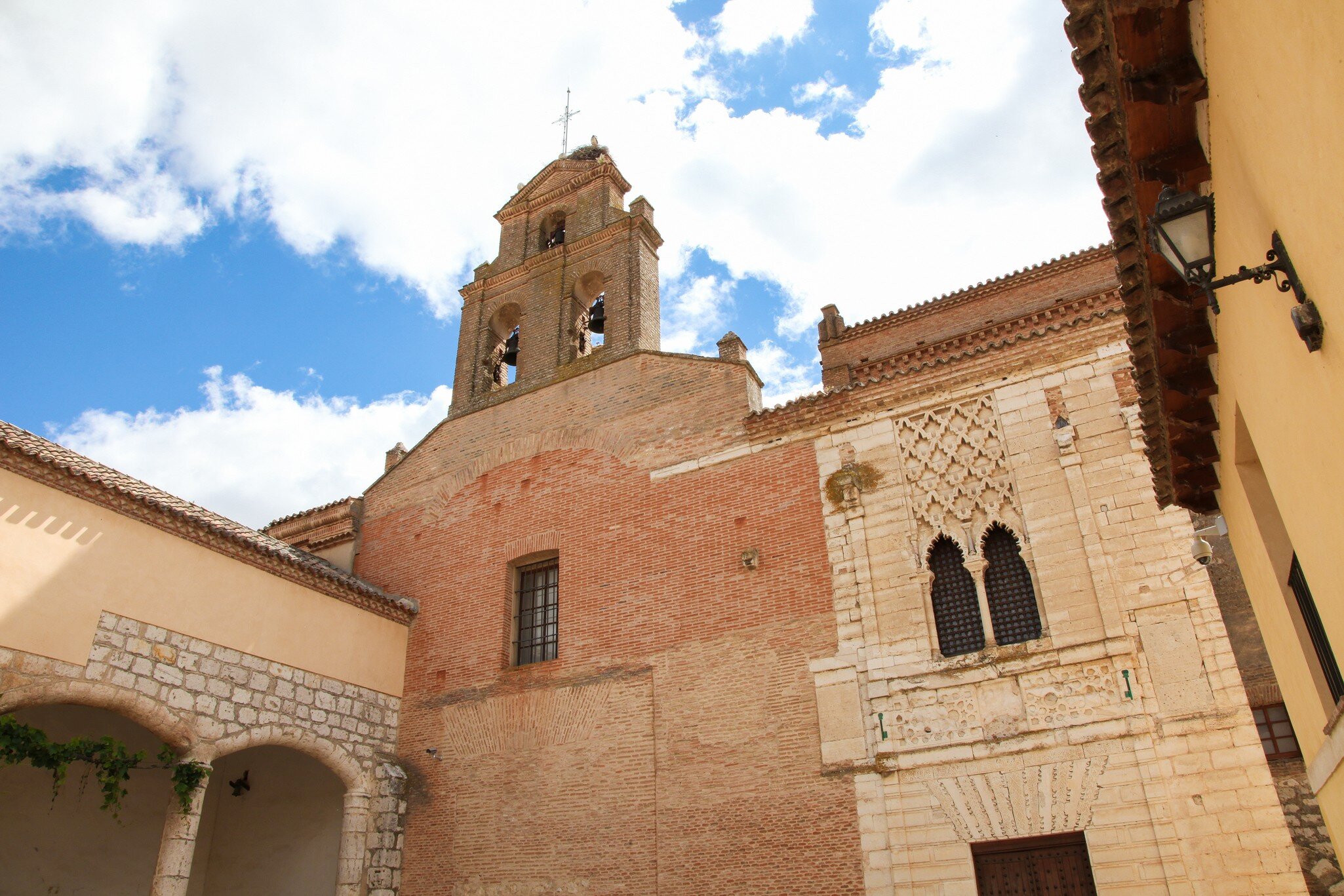 Real Monasterio de Santa Clara de Tordesillas or Convent of Santa Clara in Tordesillas, Valladolid province, Spain. In this convent, Joanna I, Queen of Castile and Aragon, was confined in 1509.