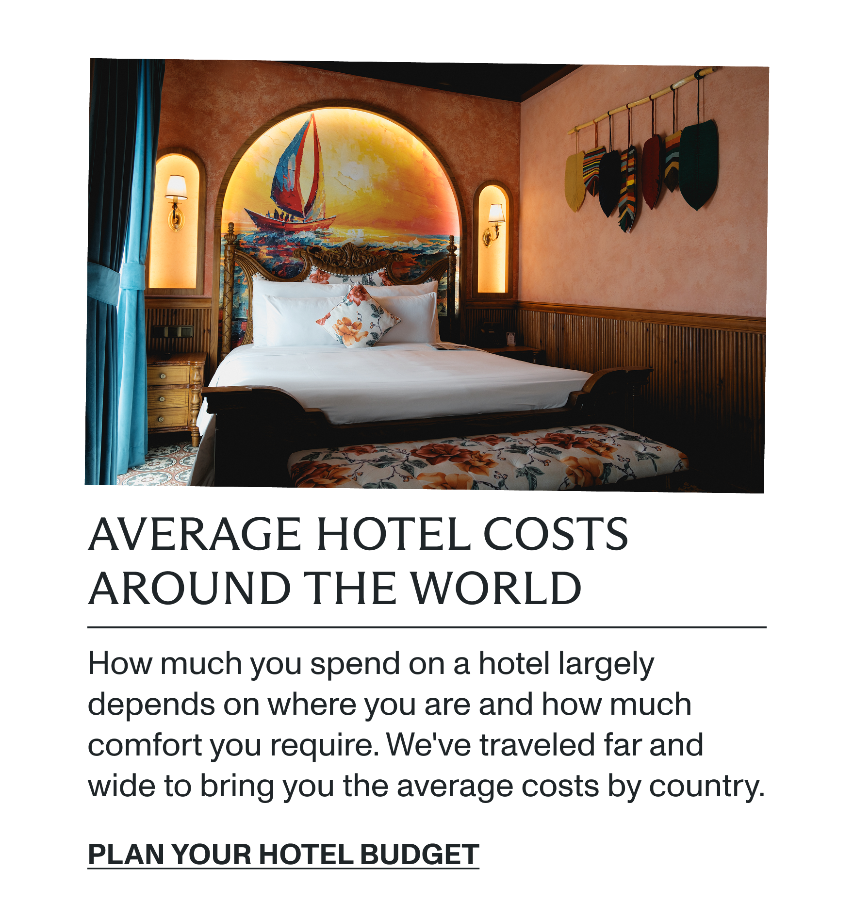 Plan your hotel budget