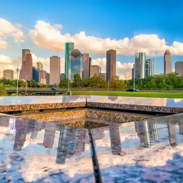 The skyline of Downtown Houston, Texas. f11photo/Shutterstock