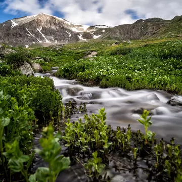 Long exposure of a stream in the San Juan Mountain Range with Handies Peak in the background.
823154036
14er, beautiful landscape, USA, River, Landscape, Landscape - Scenery, Rural Scene, Valley, Scenics - Nature, Outdoor Pursuit, Cloud - Sky, Forest, Summer, Colorado, Mountain, Mountain Peak, Mountain Climbing, Autumn, Backgrounds, Exploration, Horizontal, Summit - Meeting, Springtime, Wilderness, Climbing, Adventure, Nature, Wallpaper - Decor, Rocky Mountains - North America, Beauty, San Juan Mountains, Hiking, Camping, Photography, Flowing Water, Tranquility, No People, Cloudscape
