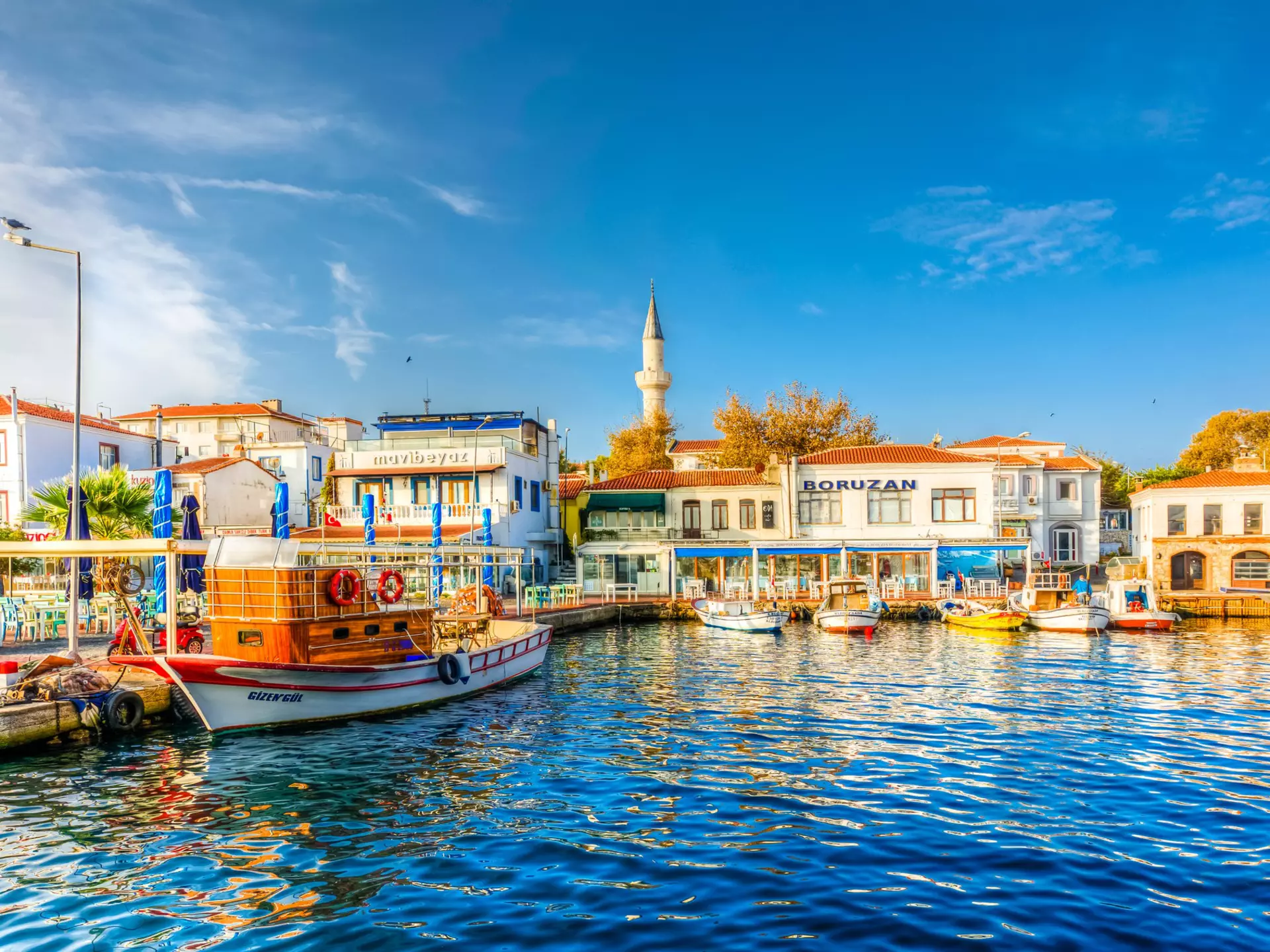 Bozcaada is a popular holiday spot with Turkish locals. Nejdet Duzen/Shutterstock
