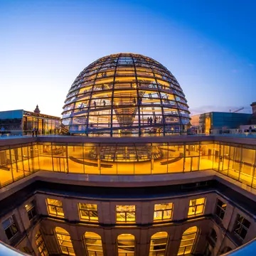 The Reichstag Dome, Berlin. holgs/Getty Images