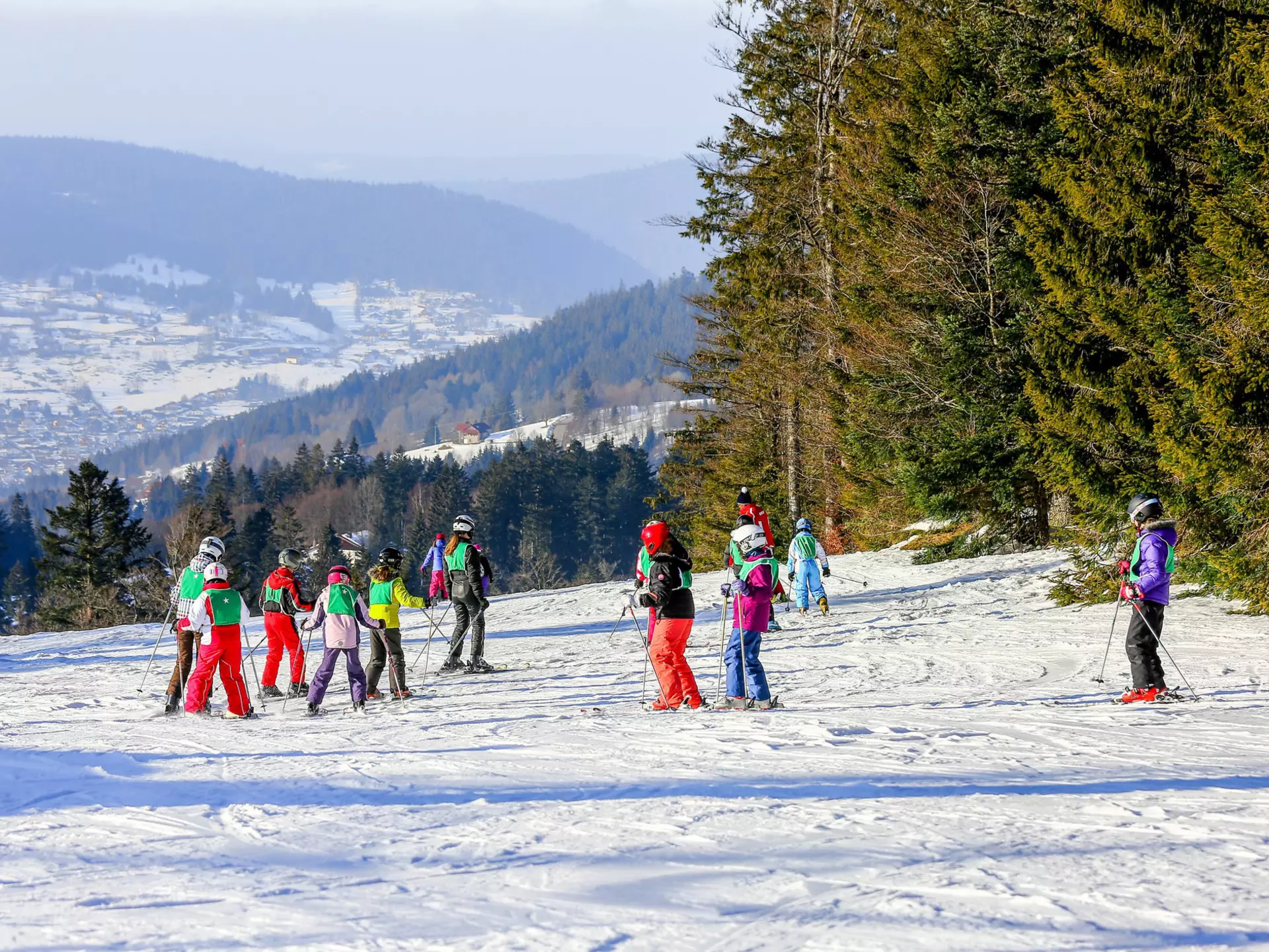 Feb 19, 2015: French children from a ski school group on the slopes of Gerardmer.
324076838
test, cold, pyrenees, leisure, france, white, view, teenage, down, teacher, seasonal, camp, holiday, valley, fitness, skier, lesson, alps, snowflake, learn, season, ski, young, training, french, boys, panorama, mountain, childhood, school, outdoors, girls, kid, child, snow, teen, vacation, sport, teenergers, vosges, passing, classe, star, group, winter, exams, first