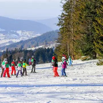 Feb 19, 2015: French children from a ski school group on the slopes of Gerardmer.
324076838
test, cold, pyrenees, leisure, france, white, view, teenage, down, teacher, seasonal, camp, holiday, valley, fitness, skier, lesson, alps, snowflake, learn, season, ski, young, training, french, boys, panorama, mountain, childhood, school, outdoors, girls, kid, child, snow, teen, vacation, sport, teenergers, vosges, passing, classe, star, group, winter, exams, first