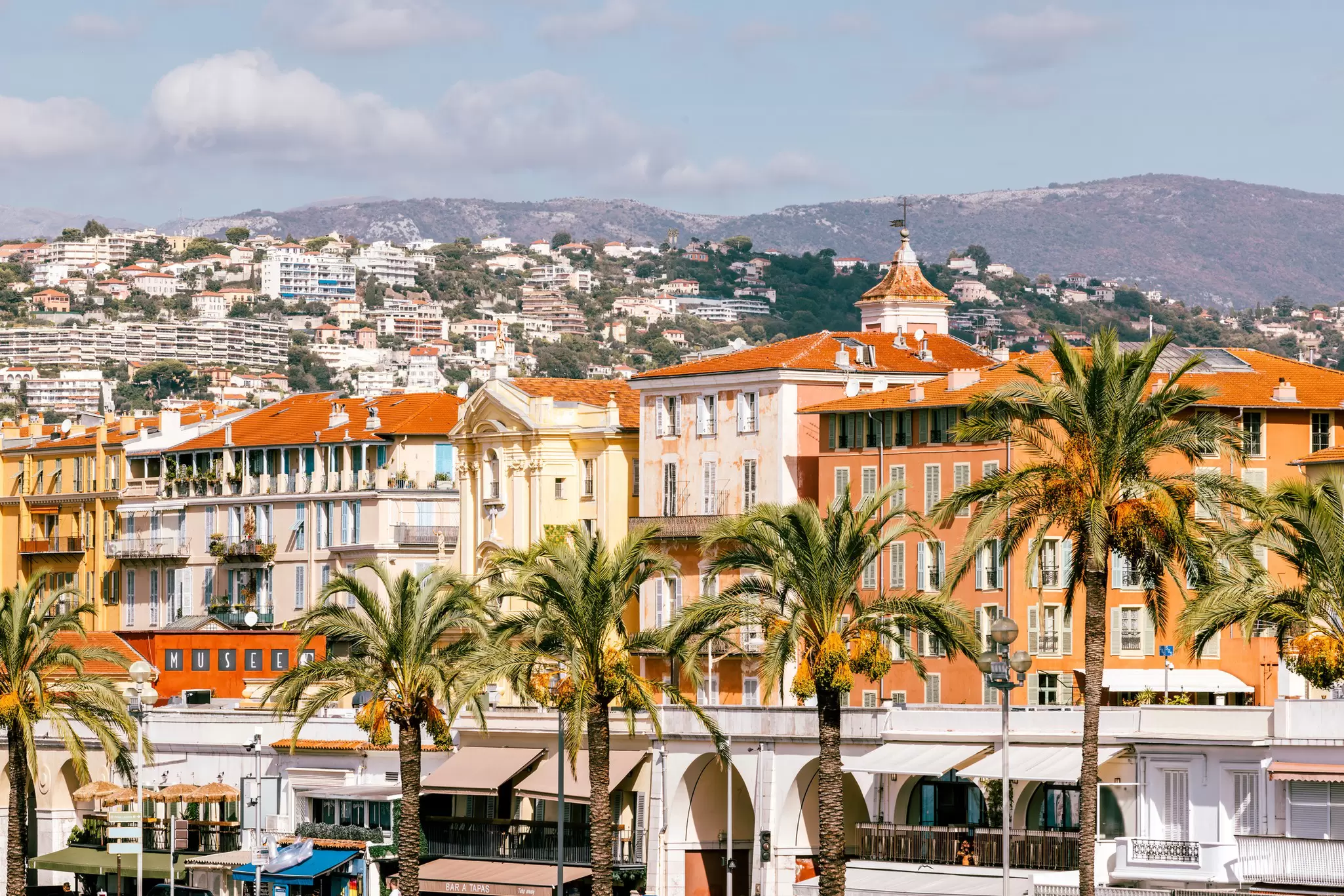 Promenade des Anglais in Nice, Côte d'Azur. Alexander Spatari/Getty Images