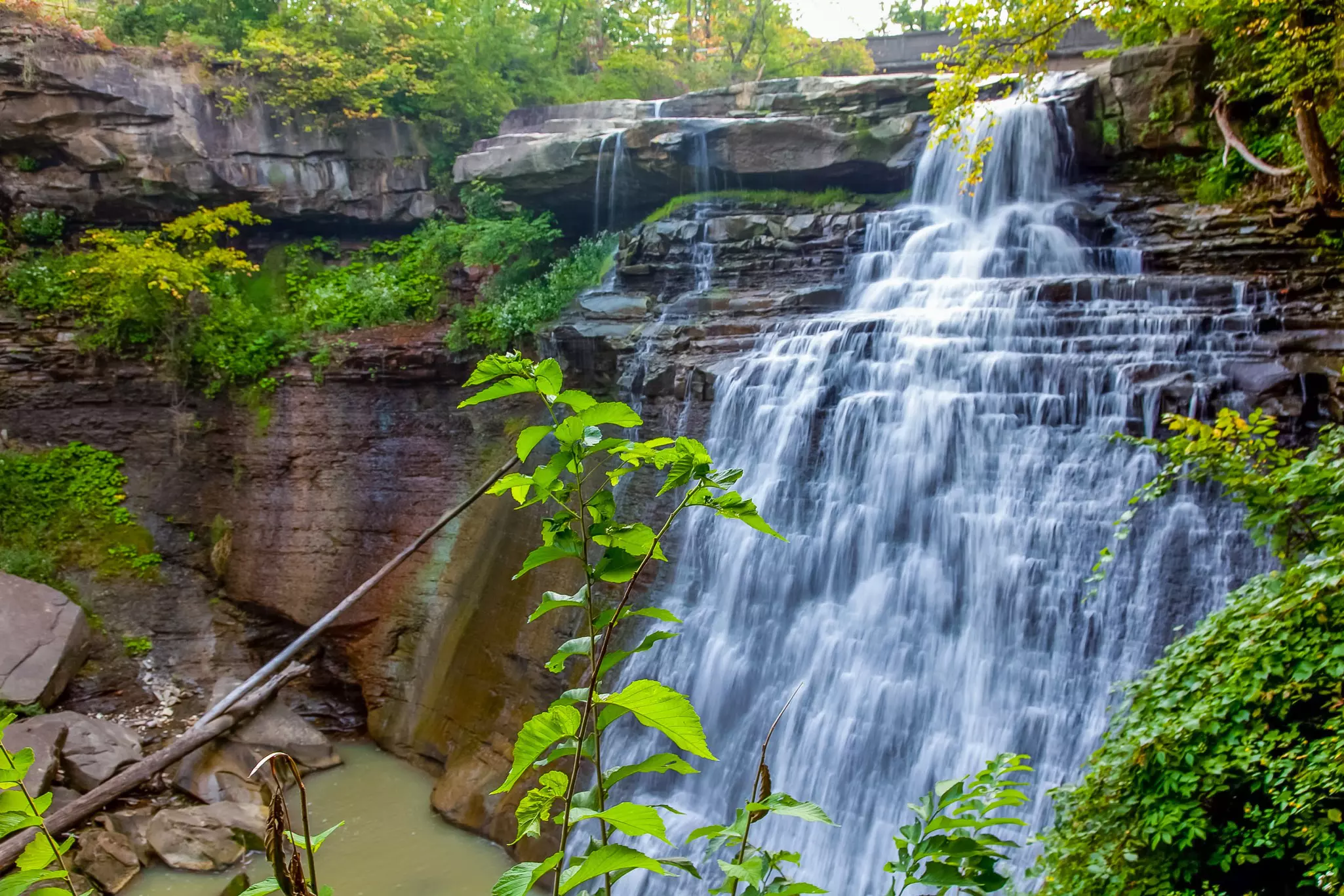 Cuyahoga Valley National Park has several waterfalls and hiking trails ©fdastudillo/Getty Images