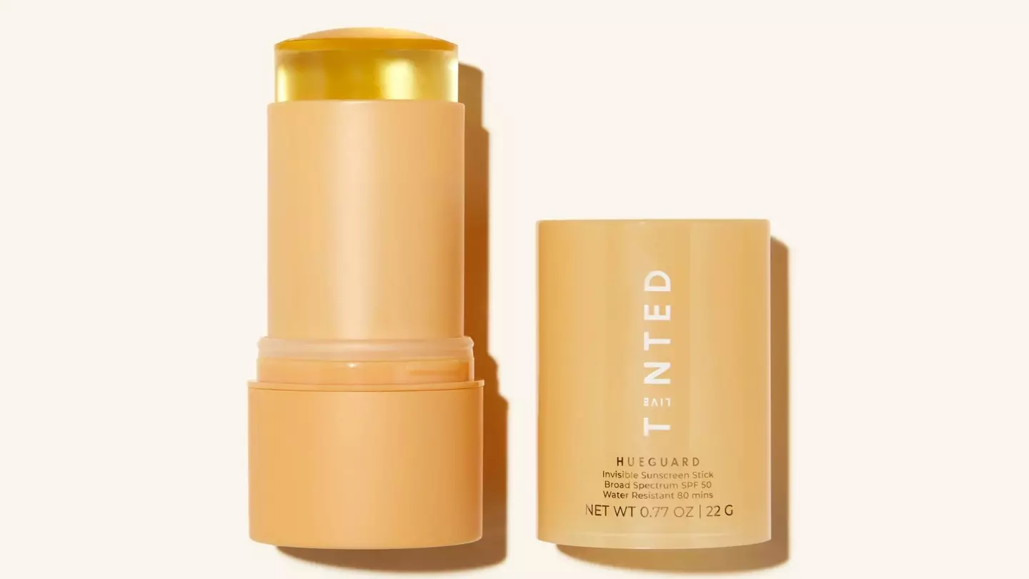 A tub of gel sunscreen