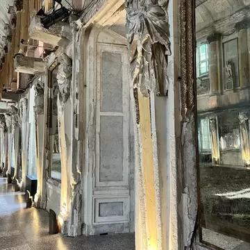 Interior of the Royal Palace Art Gallery - Hall of the Caryatids.