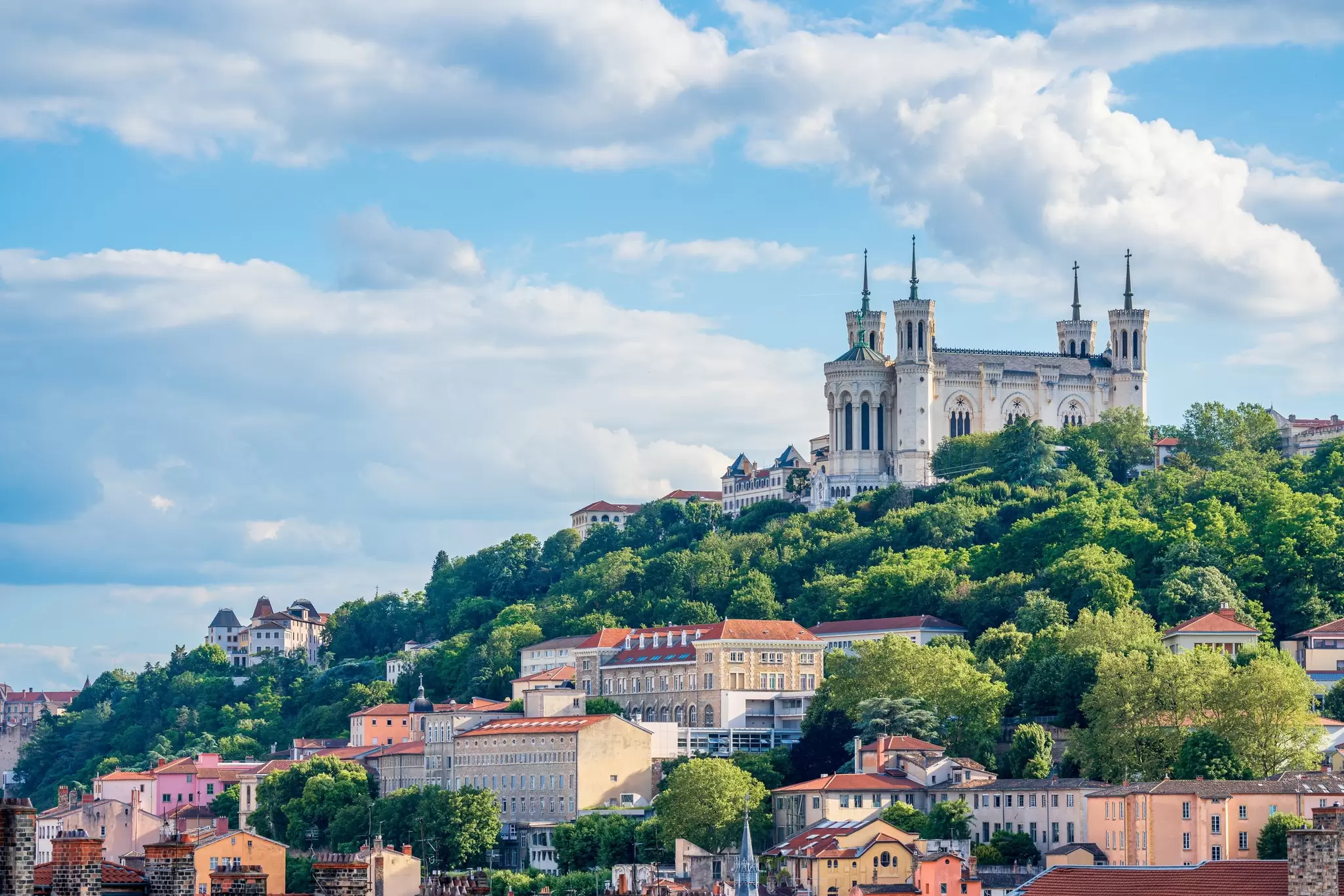 Basilica of Notre Dame of Fourvière, Lyon. SerFF79/Shutterstock