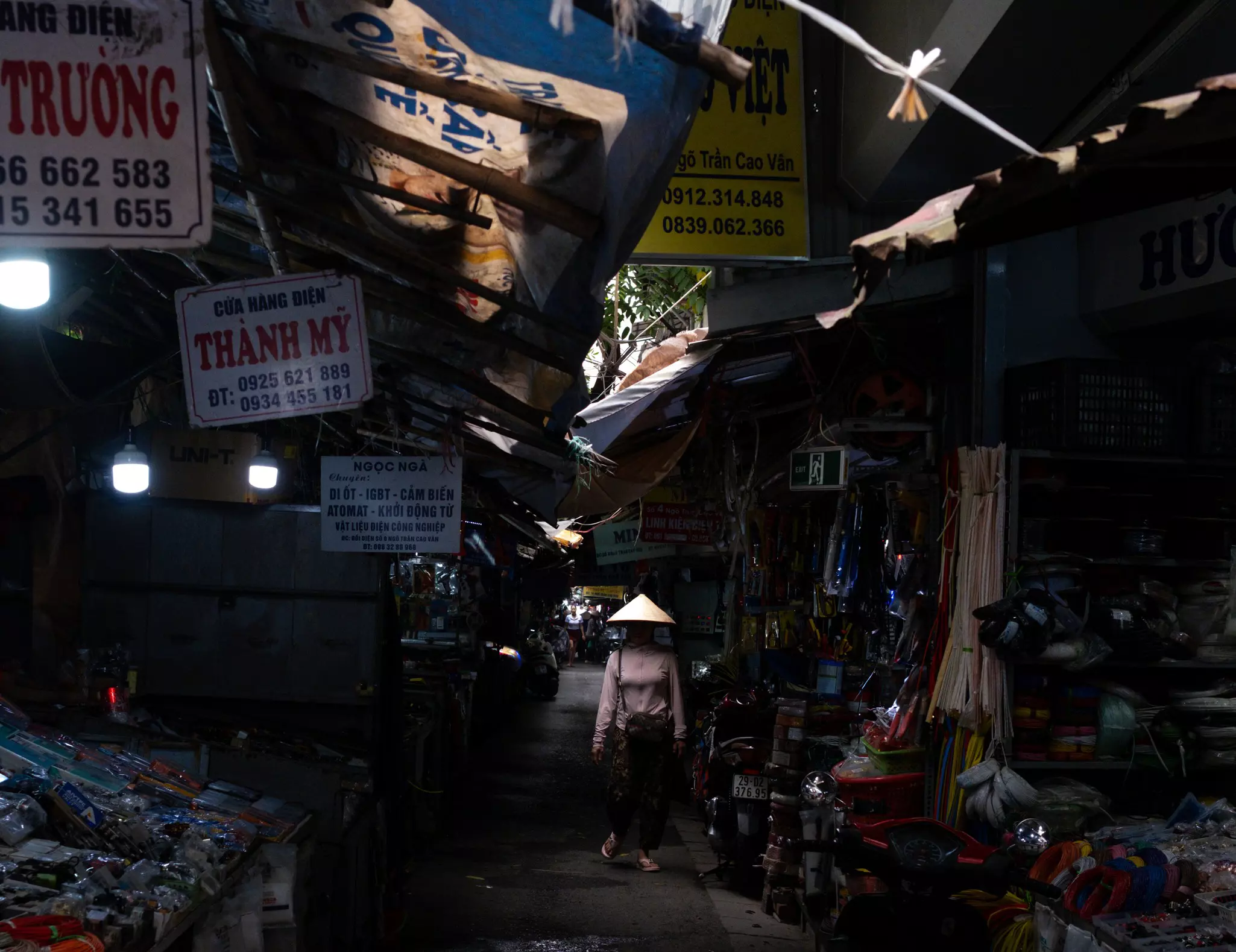 Stalls at Gioi Market, Hanoi, Northern Vietnam, April 2026