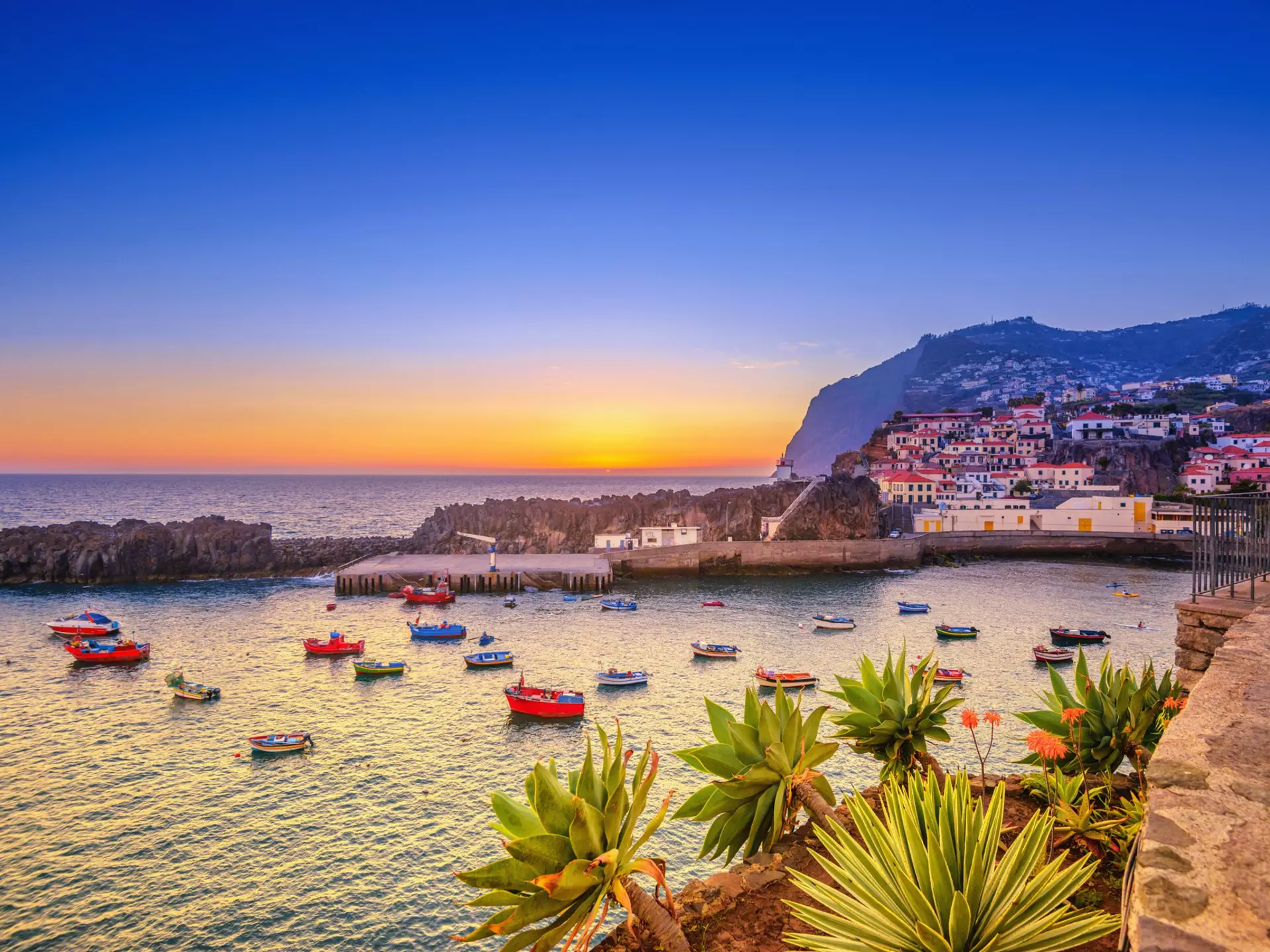 Madeira is filled with exotic color and warmed year-round by the Atlantic sun © Juergen Sack/Getty Images