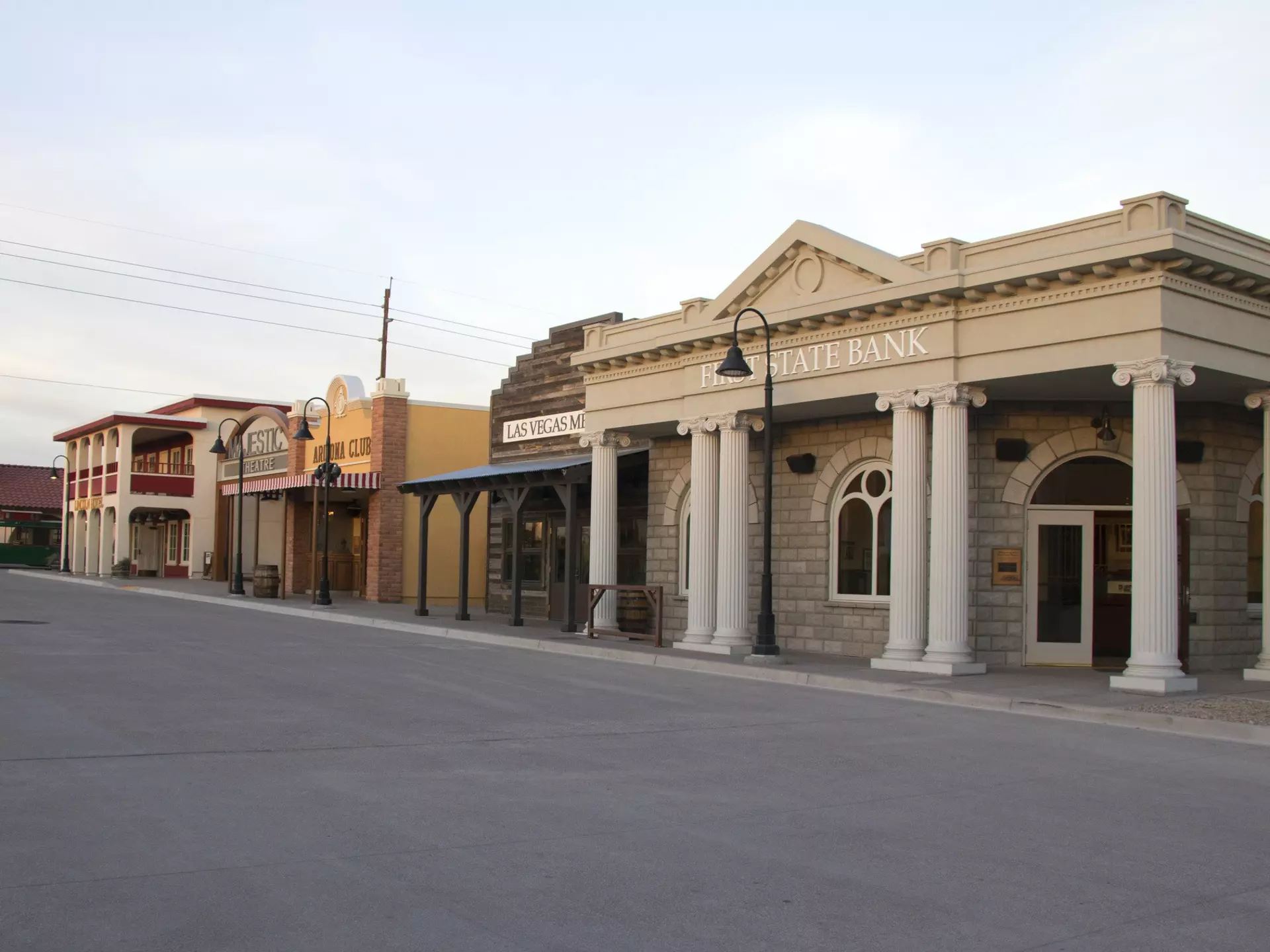 Boomtown 1905 at Springs Preserve features historical recreations of early Las Vegas buildings.