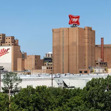 MILWAUKEE - JUNE 3: The Miller Brewery complex on June 3, 2013. The Miller Brewing Company is a well known American beer brewing company.; Shutterstock ID 147557870; your: Bridget Brown; gl: 65050; netsuite: Online Editorial; full: POI Image Update