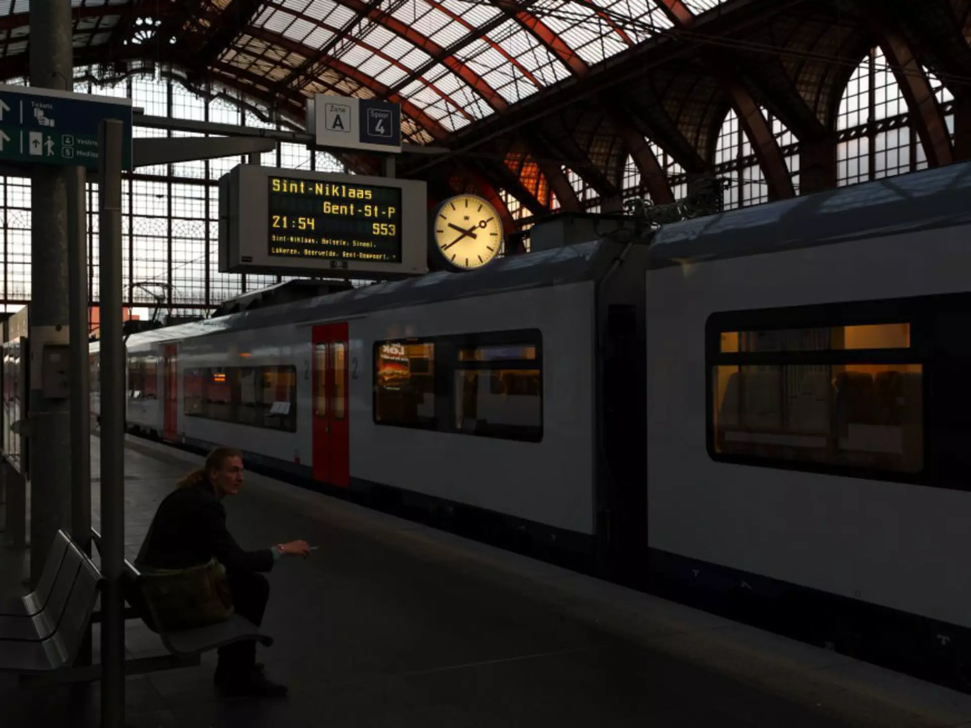 Antwerp Central Station, Belgium. Danil Shamkin/NurPhoto via Getty Images