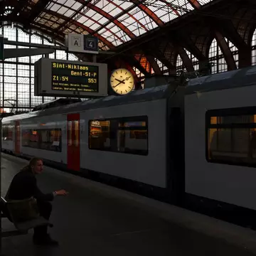 Antwerp Central Station, Belgium. Danil Shamkin/NurPhoto via Getty Images