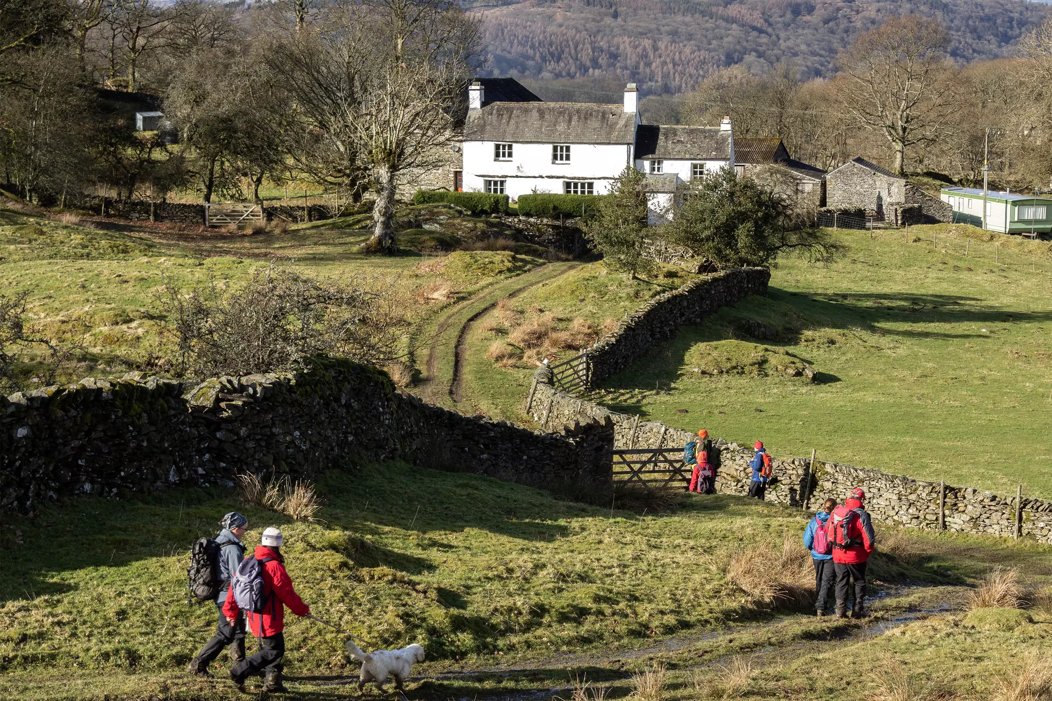Winster Valley in the Lake District, Cumbria.