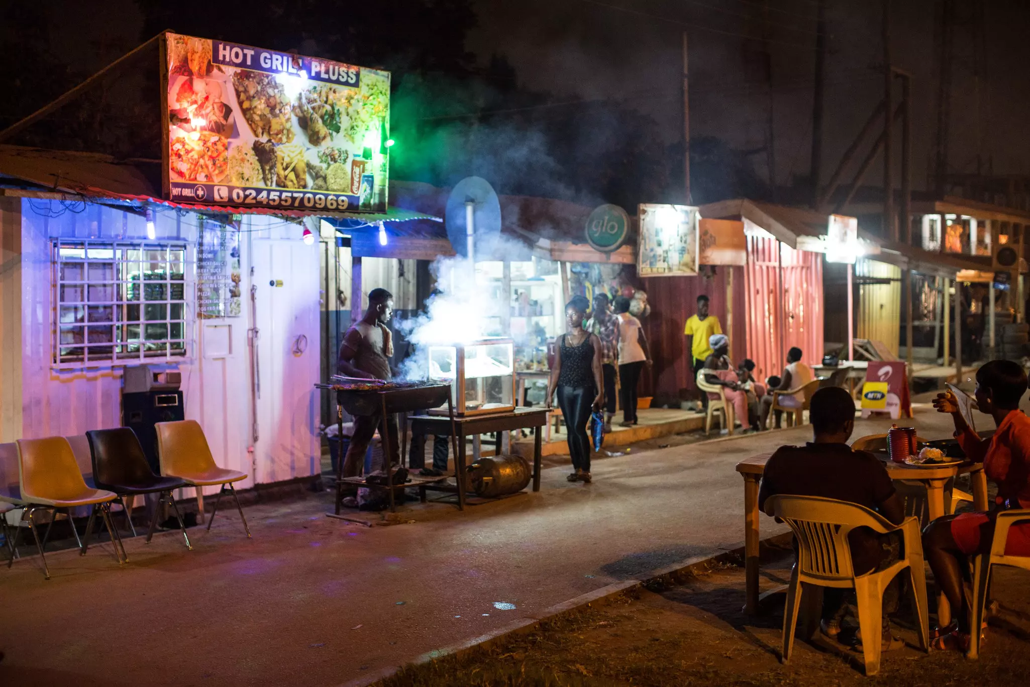 Casual restaurants, called chop bars, offer some of the tastiest food in Ghana at extremely reasonable prices © Tim White / Getty Images